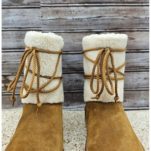 Koolaburra By UGG Michon Chestnut Women's Short Boots Size 11