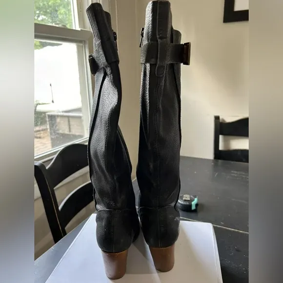 Korks By Kork Ease Knee High Black Boots Size 8- See Description