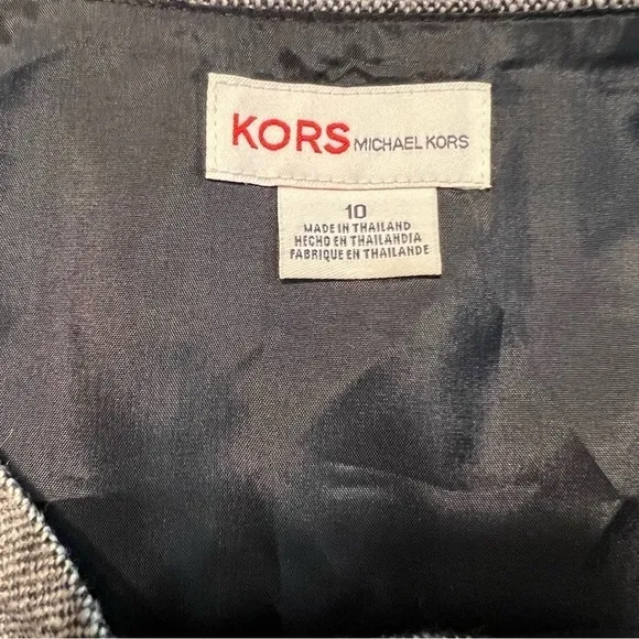 KORS by Michael KORS (NWOT) Wool Blend Fully Lined Tweed Skirt Size 10