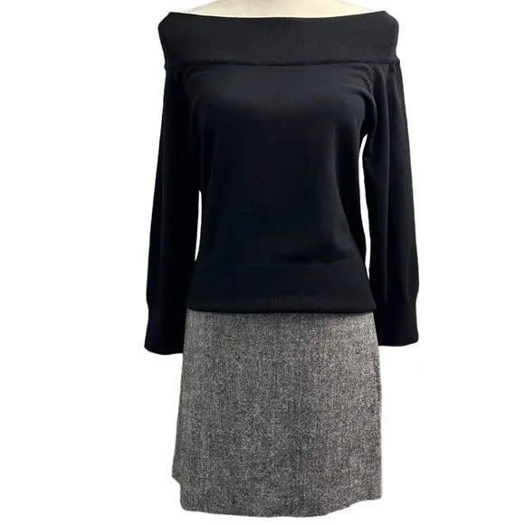 KORS by Michael KORS (NWOT) Wool Blend Fully Lined Tweed Skirt Size 10