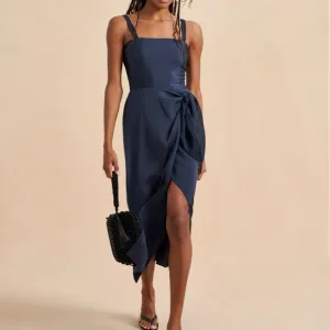 La Ligne Mia Dress - Navy, Size: M