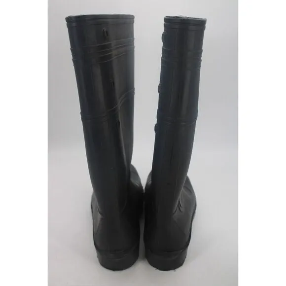 Lacrosse  Tall  Black  Rubber Boots  Fishing Muck Waterproof USA  Size Mens 10