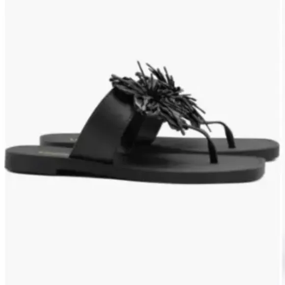 Larroude Hibiscus Sandals