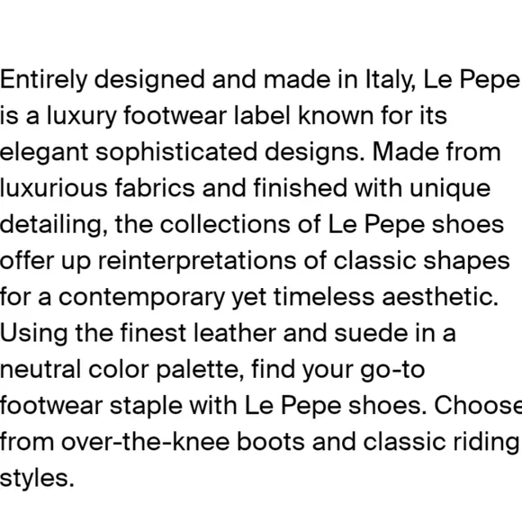 Le Pepe Buckle Top Tall Leather Boots