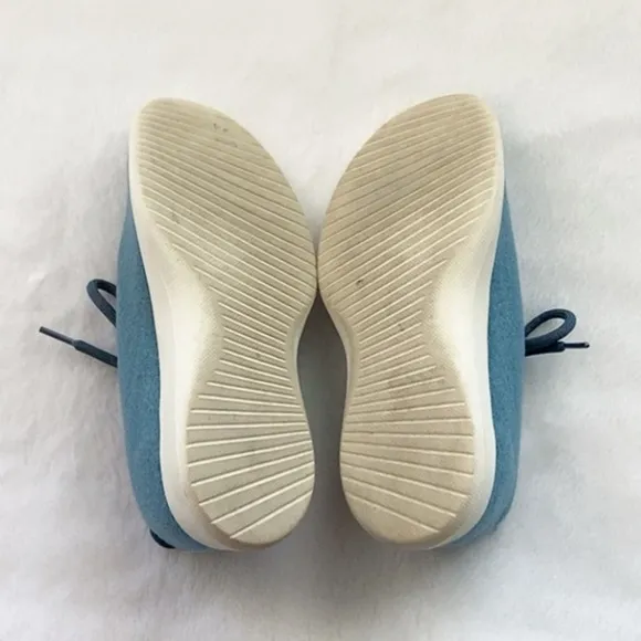 Like New Allbirds Tide Pool Blue Merino Wool Lightweight Running Sneaker Shoes
