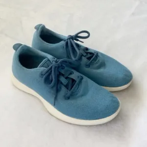 Like New Allbirds Tide Pool Blue Merino Wool Lightweight Running Sneaker Shoes