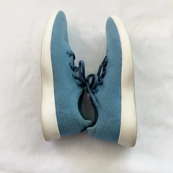 Like New Allbirds Tide Pool Blue Merino Wool Lightweight Running Sneaker Shoes