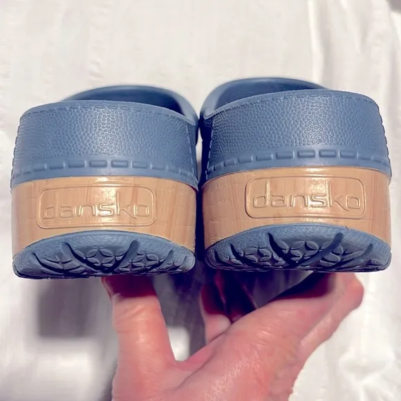 Like New Dansko Kane Blue EVA Mule Clog Professional SHOES Women’s EU 36 5.5-6