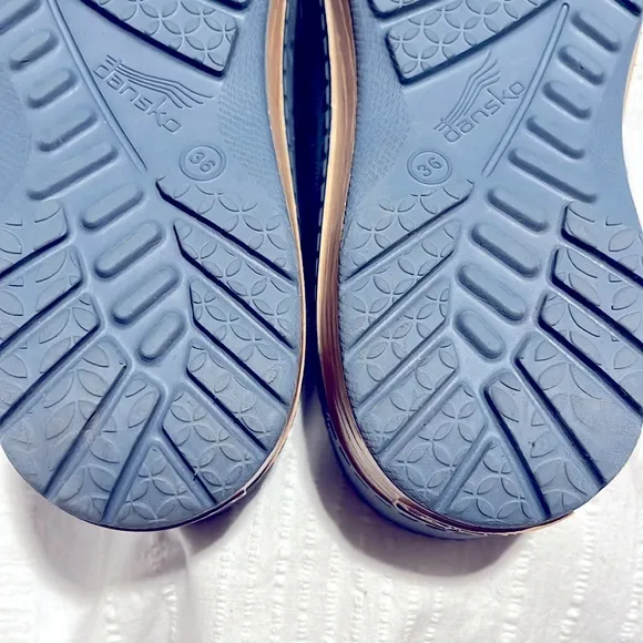 Like New Dansko Kane Blue EVA Mule Clog Professional SHOES Women’s EU 36 5.5-6