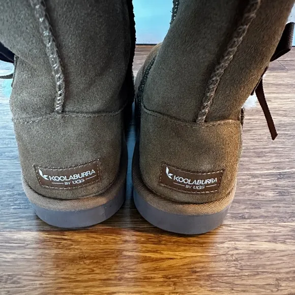 LIKE NEW Koolaburra by UGG Boot, size 3 (EU 35), Chestnut