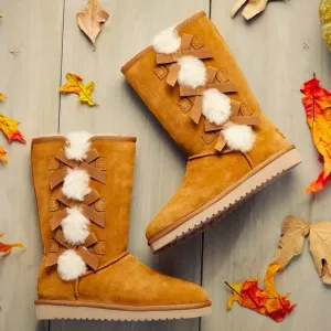 LIKE NEW Koolaburra by UGG Boot, size 3 (EU 35), Chestnut