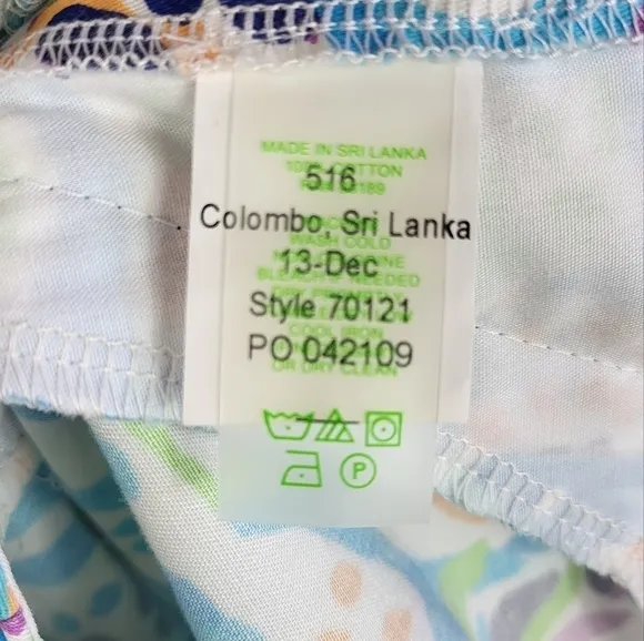 Lilly Pulitzer Preppy The Chipper Bermuda Shorts Resort White Sea Soiree Size 6
