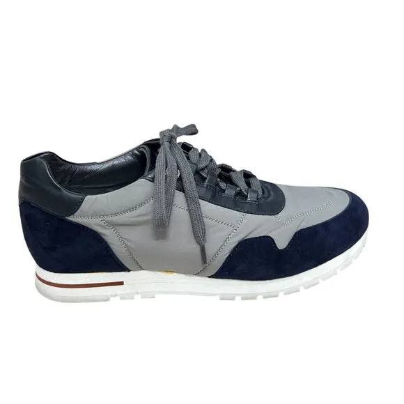 Loro Piana 'My Wind' Suede Leather and Technical Fabric Sneaker IT 38 - US 7.5