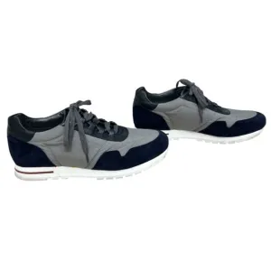 Loro Piana 'My Wind' Suede Leather and Technical Fabric Sneaker IT 38 - US 7.5