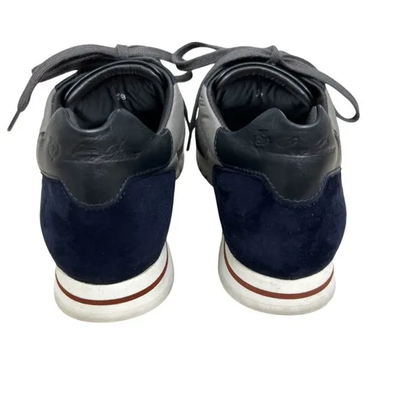 Loro Piana 'My Wind' Suede Leather and Technical Fabric Sneaker IT 38 - US 7.5