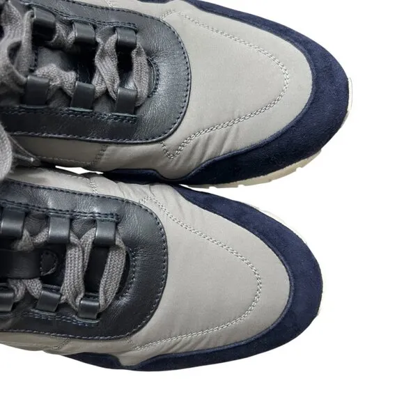 Loro Piana 'My Wind' Suede Leather and Technical Fabric Sneaker IT 38 - US 7.5