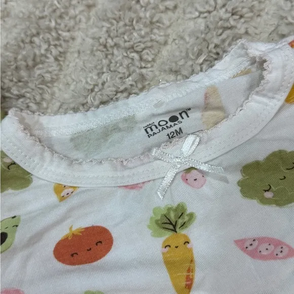 Lot of 7 Bamboo Pajamas set baby toddler girl little sleepies kyte baby print