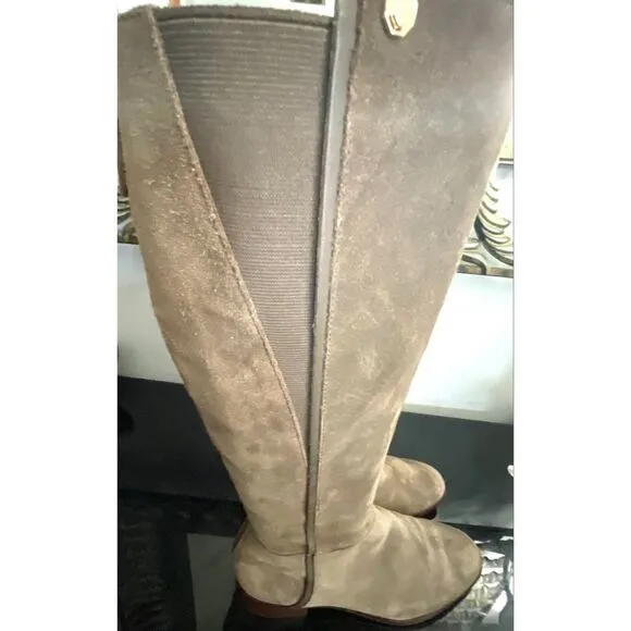 Louise et Cie, Suede leather tall gray boots size 7 m