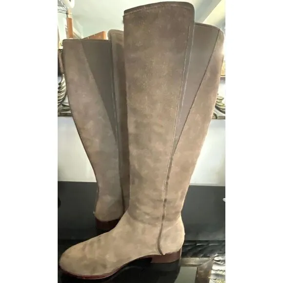 Louise et Cie, Suede leather tall gray boots size 7 m
