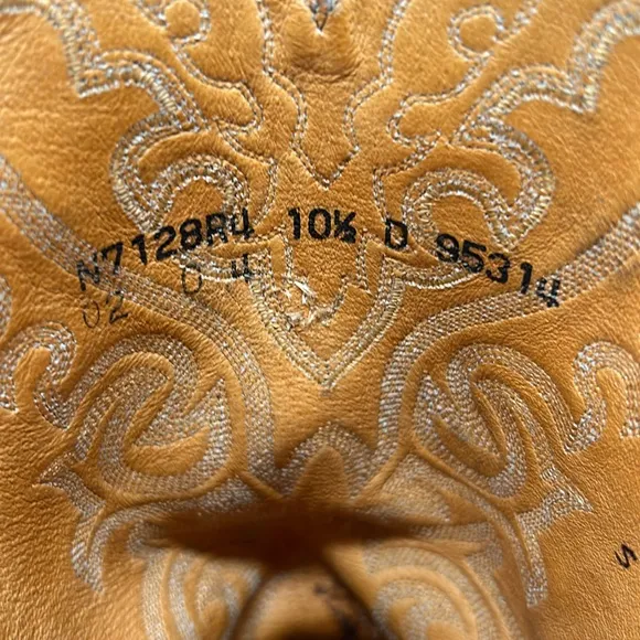 Lucchese 1883 Boots N7128R4 Size 10.5