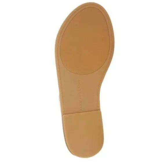 Lucky Brand Women Anika Slide Sandals Flip Flops White Natural Sz-8.5M