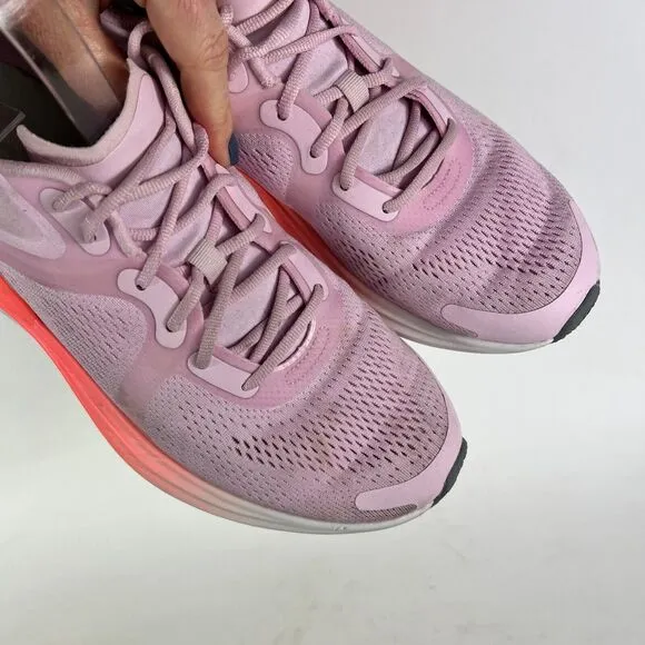 Lululemon Blissfeel Sneaker Women's 9 Pink Mesh Lace Up Running Shoes LW9EF1S