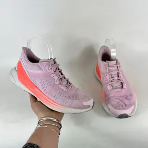 Lululemon Blissfeel Sneaker Women's 9 Pink Mesh Lace Up Running Shoes LW9EF1S