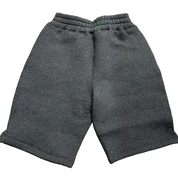LUNYA Restore Double Faced Short Gray Heathered Cotton Blend Lounge Sleep XS NEW