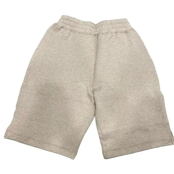 LUNYA Restore Double Faced Short Oatmeal Cotton Blend Lounge Sleep Medium NEW