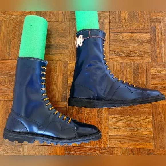 Made In Czechoslovokia Grafters boots.