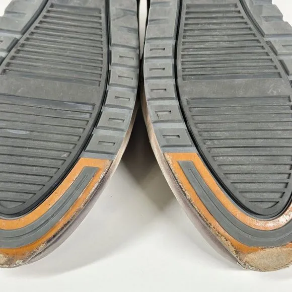 Magnanni Ibiza Mens Sneakers Shoes Size 11 Water Distressed Calf Skin 22652 Grey