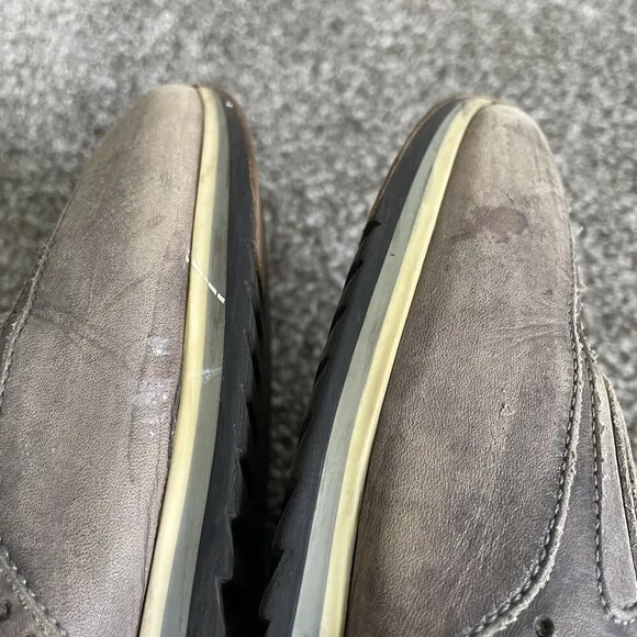 Magnanni Shoes Mens size 12 Taupe Cristian Grey Leather Sneakers 15745 Portugal