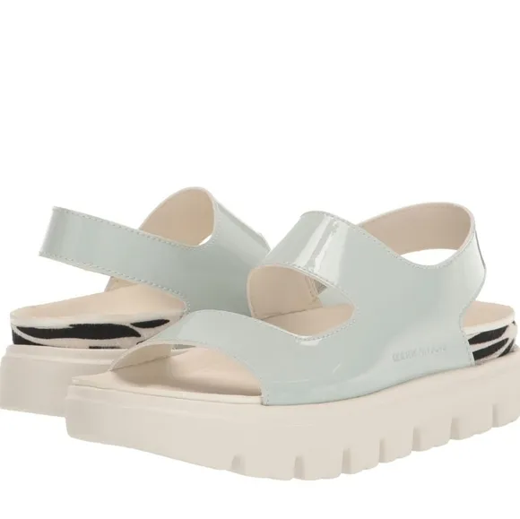 Mark Nason Los Angeles Women's Malaga-Elena Turquoise Sandles Sz 7.5 NIB