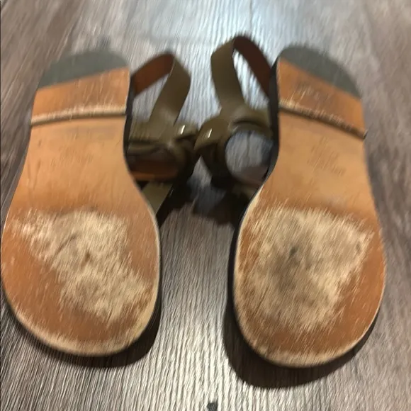 Marni Brown Leather Studded Sandals