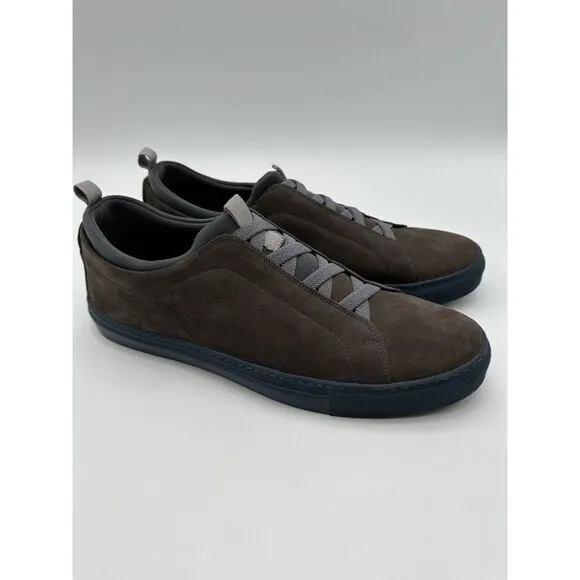 Martin Dingman Beckett MD Sheep Skin Suede Men's Shoes Sneakers Size 11 Slip On