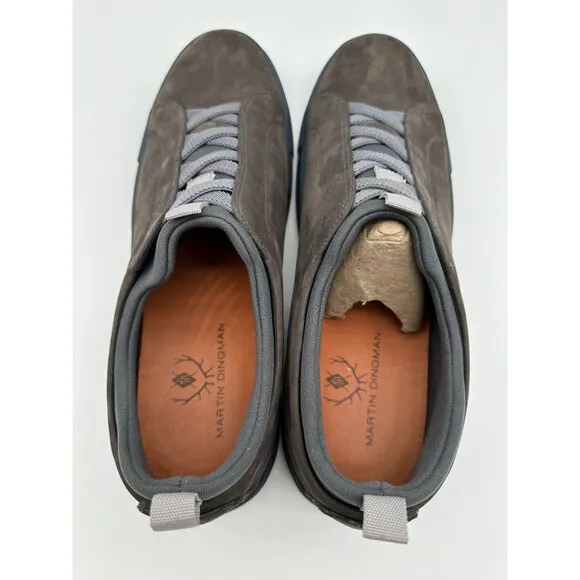 Martin Dingman Beckett MD Sheep Skin Suede Men's Shoes Sneakers Size 11 Slip On