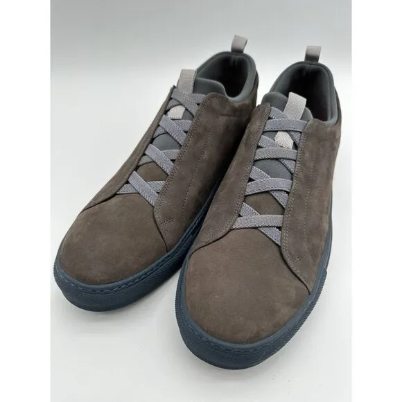 Martin Dingman Beckett MD Sheep Skin Suede Men's Shoes Sneakers Size 11 Slip On