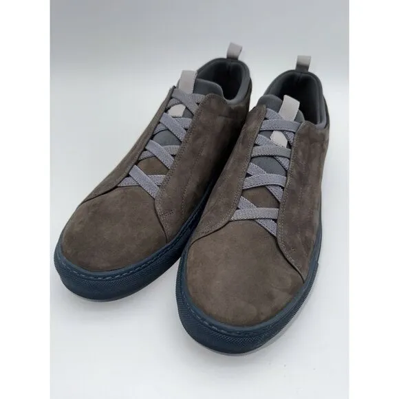 Martin Dingman Beckett MD Sheep Skin Suede Men's Shoes Sneakers Size 11 Slip On
