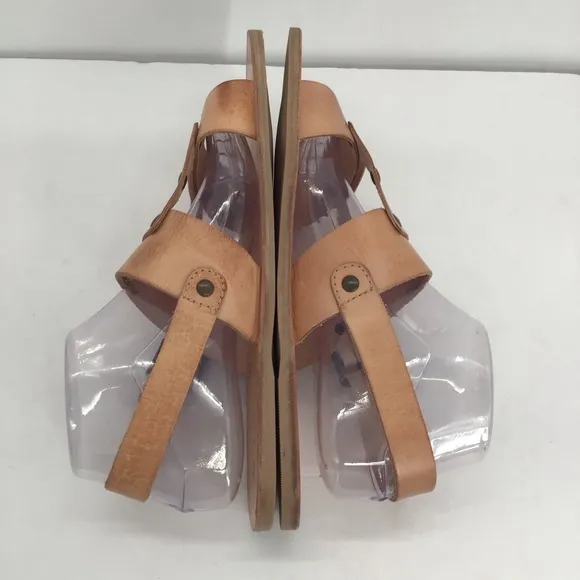 Matisse Women’s Starcrossed Leather Slip-On Sandal NWOT Tan Summer Beach Size 10