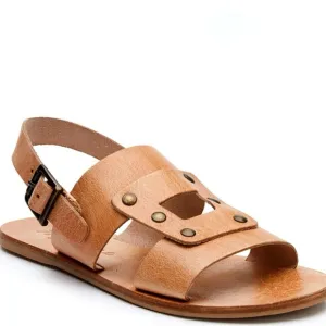 Matisse Women’s Starcrossed Leather Slip-On Sandal NWOT Tan Summer Beach Size 10
