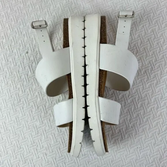 Matt &amp; Natt EU 41 US 11 Women’s Ashai Vegan Leather Supple Footbed Sandals Italy