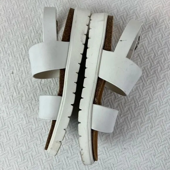 Matt &amp; Natt EU 41 US 11 Women’s Ashai Vegan Leather Supple Footbed Sandals Italy
