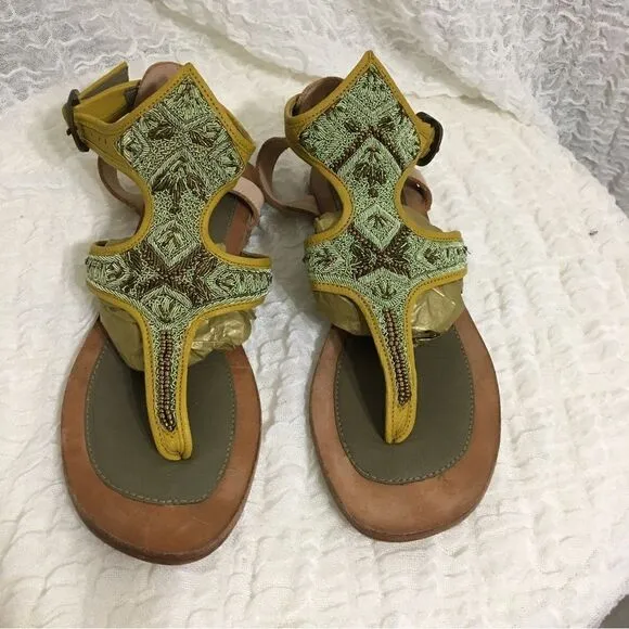 Meher Kakalia Embellished Sandals Size 37 ( 7 )