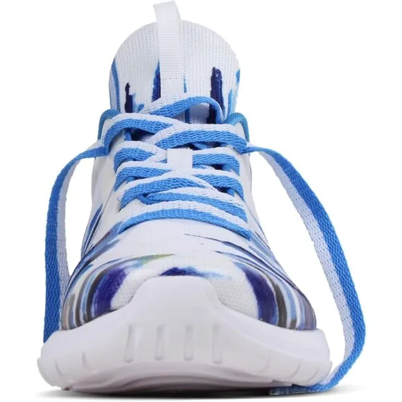 Mens Blue Running Shoes Lightweight Fashion Stylish Sports Workout Gym Sneakers