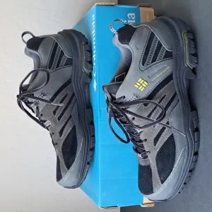 Mens Columbia Hiking Shoes Shasta Ridge Omni-Tech Waterproof Great Tread Sz 10