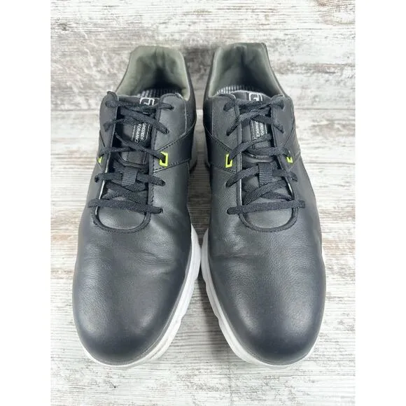 Men's Footjoy FJ Pro SL 53813 Black Spikeless Waterproof Golf Shoes Sz 11.5M