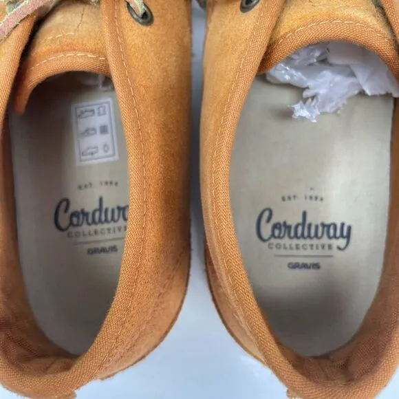 Men's Gravis Cordway Collective Suede Nubuck Sneaker shoes sz. 7