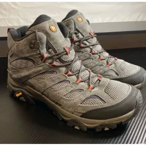 Men's Merrell Moab 3 Mid Waterproof Beluga Suede/Mesh Size 13