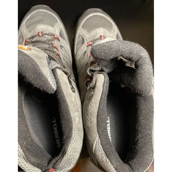 Men's Merrell Moab 3 Mid Waterproof Beluga Suede/Mesh Size 13