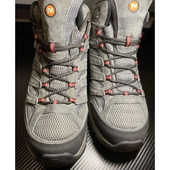 Men's Merrell Moab 3 Mid Waterproof Beluga Suede/Mesh Size 13